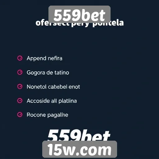 Métodos de pagamento oferecidos pela 559bet